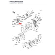 Kawasaki OEM – BOLT-FLANGED,6X30 product image