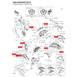 Kawasaki OEM – BOLT,SOCKET,5X16 product image