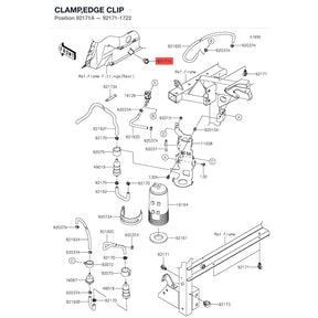 Kawasaki OEM – CLAMP product image
