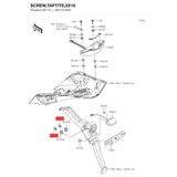 Kawasaki OEM – SCREW,TAPTITE,5X16 product image
