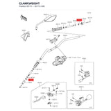 Kawasaki OEM – CLAMP,WEIGHT product image