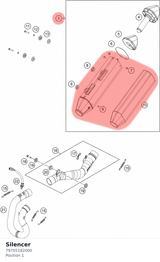 Diagram preview: Silencer (79705182000)