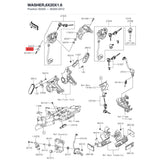 Kawasaki OEM – WASHER,6X20X1.6 product image