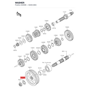 Kawasaki OEM – WASHER product image
