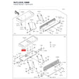 Kawasaki OEM – NUT,LOCK,10MM product image