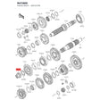 Kawasaki OEM – NUT,M20 product image