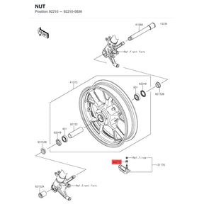 Kawasaki OEM – NUT product image