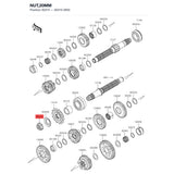 Kawasaki OEM – NUT,20MM product image