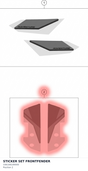 Diagram preview: STICKER SET FRONTFENDER (C66108189000)