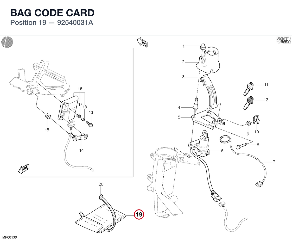 BAG CODE CARD