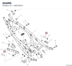 GUARD 92610321A diagram position