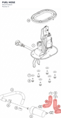 Diagram preview: FUEL HOSE (90107018020)