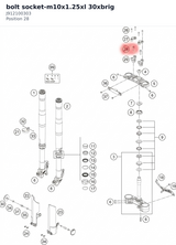 Diagram preview: bolt socket-m10x1.25xl 30xbrig (J912100303)
