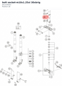 Diagram preview: bolt socket-m10x1.25xl 30xbrig (J912100303)