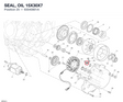 SEAL, OIL 15X30X7 93040801A diagram position