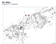 OIL SEAL 93040932A diagram position