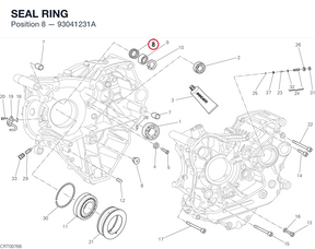 SEAL RING 93041231A diagram position