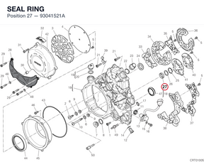SEAL RING 93041521A diagram position