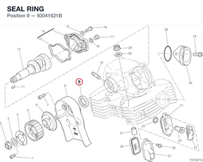 SEAL RING 93041621B diagram position