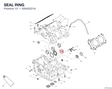 SEAL RING 93042221A diagram position