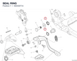 SEAL RING 93043071A diagram position