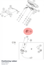 Diagram preview: Positioning rubber (93011066010)