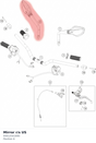 Diagram preview: Mirror r/s US (93012541000)