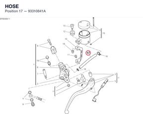 HOSE 93310841A diagram position