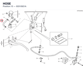 HOSE 93310921A diagram position