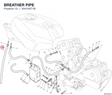 BREATHER PIPE 93410071B diagram position