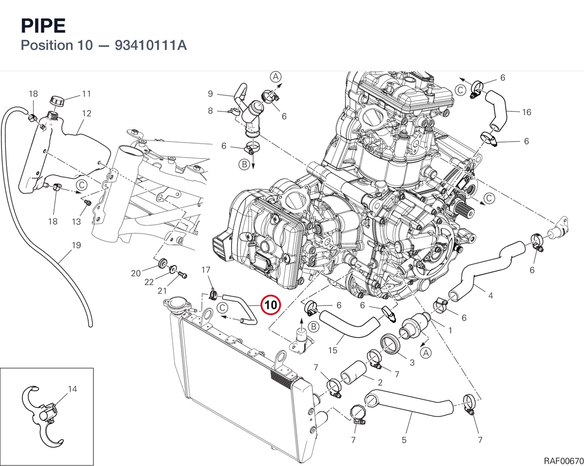 PIPE 93410111A diagram position