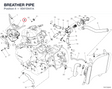 BREATHER PIPE 93410441A diagram position