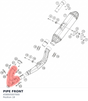 Diagram preview: PIPE FRONT (A58005007000)