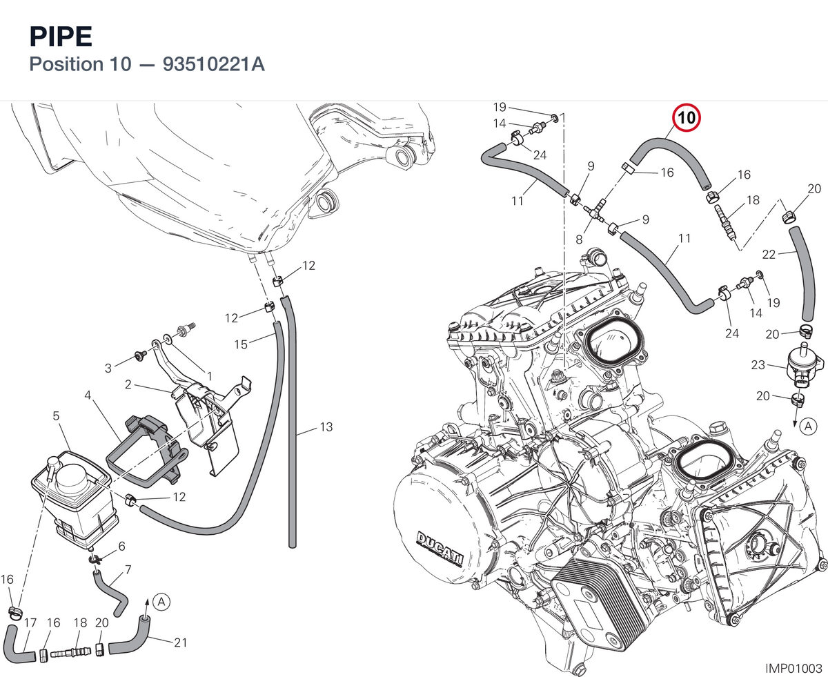 PIPE 93510221A diagram position