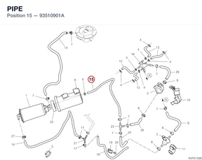 PIPE 93510901A diagram position