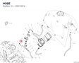 HOSE 93511051A diagram position