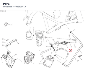 PIPE 93512041A diagram position