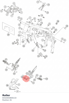 Diagram preview: Roller (6410303800133)