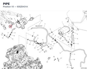 PIPE 935Z0431A diagram position