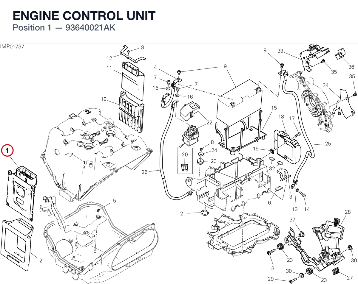 ENGINE CONTROL UNIT