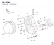 OIL SEAL 937842030 diagram position