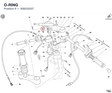 O-RING 938232037 diagram position