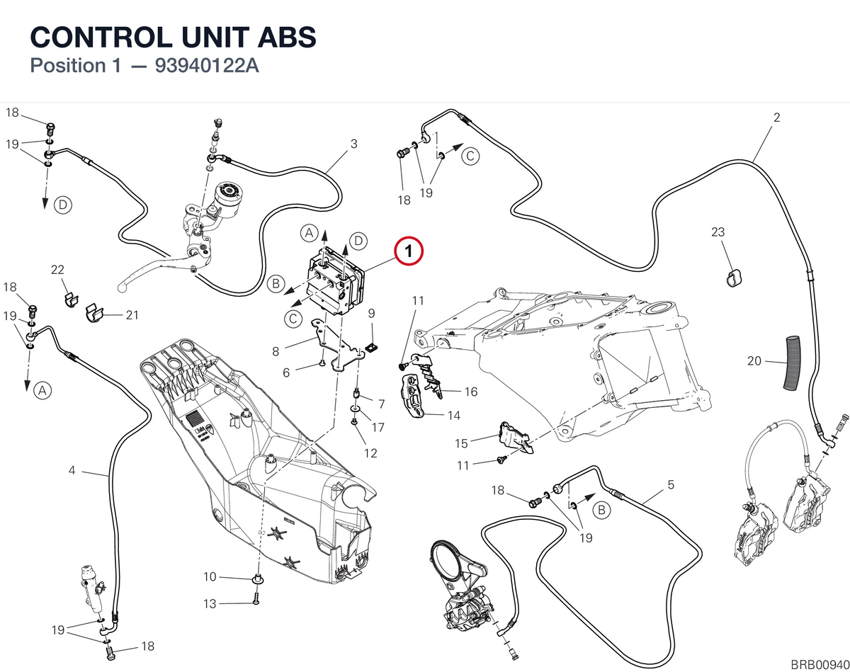 CONTROL UNIT ABS