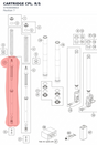 Diagram preview: CARTRIDGE CPL. R/S (57430006S3)