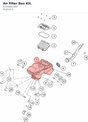 Diagram preview: Air filter Box Kit. (93306001044)