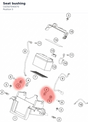 Diagram preview: Seat bushing (C63507040070)