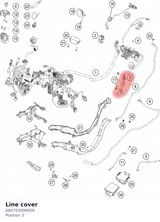 Diagram preview: Line cover (A60703099000)