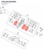 Diagram preview: COLLAR BUSHING (76403085000)