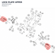 Diagram preview: LOCK PLATE UPPER (90503052000)