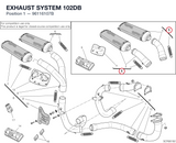 EXHAUST SYSTEM 102DB